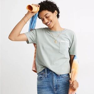 Madewell Crop Graphic T-Shirt